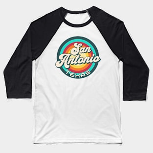 Retro San Antonio Texas Baseball T-Shirt